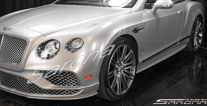 Custom Bentley GTC  Convertible Side Skirts (2012 - 2016) - $890.00 (Part #BT-022-SS)